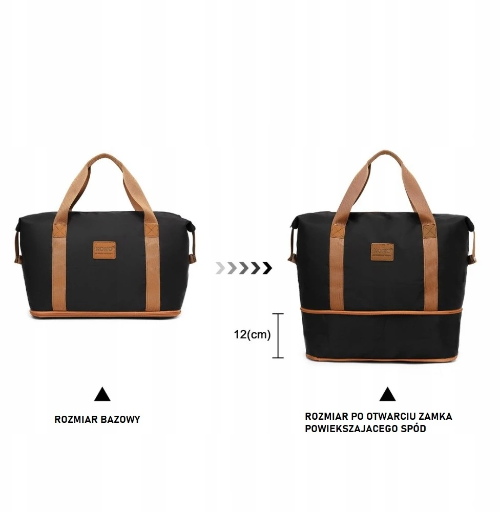 Lėktuvo krepšys 40x30x20 rankinis bagažas Ryanair + KOSMETIKOS KREPŠIS Kono Briugė