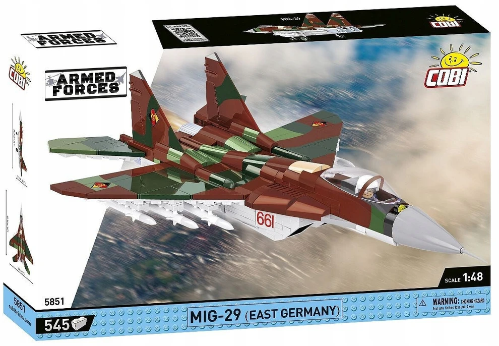 Cobi Klocki Ginkluotųjų pajėgų Mig-29 blokai (Rytų Vokietija)