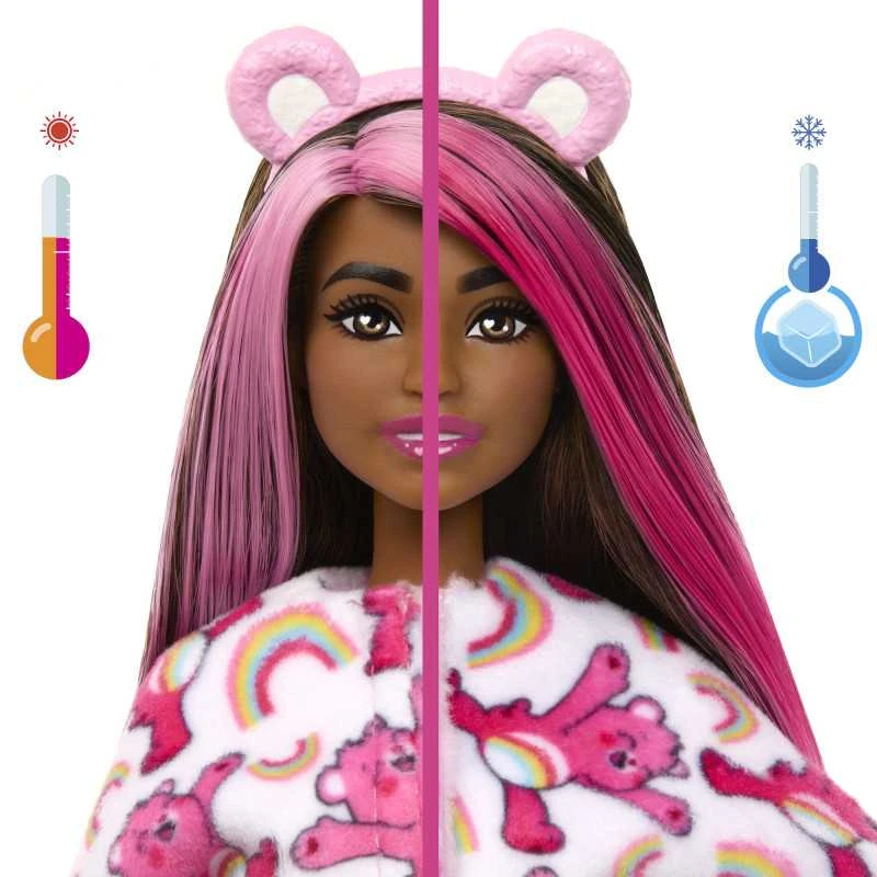 Mattel BARBIE CUTIE REVEAL CARE BEARS siuvrinukų rinkinys Cheer Bear (JCN95)