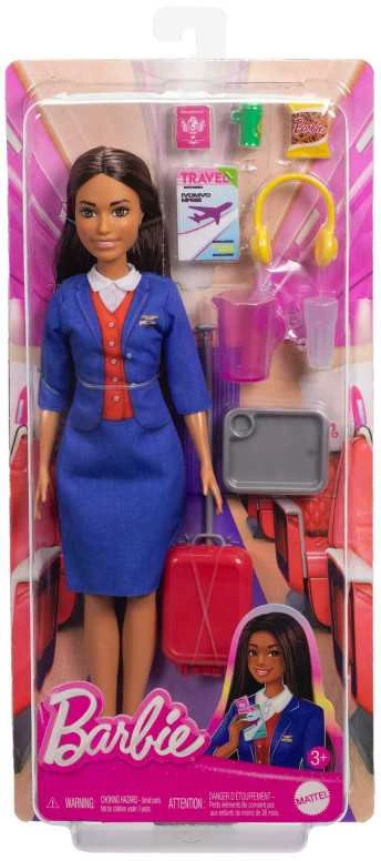 Mattel BARBIE lėlė stiuardesė (HYT60)