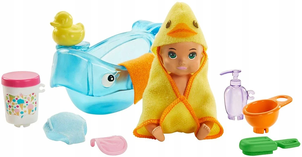 Lėlė kūdikis su priedais Barbie, 11d.