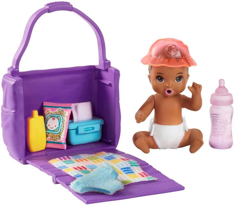 Lėlė kūdikis su priedais Barbie, 11d.