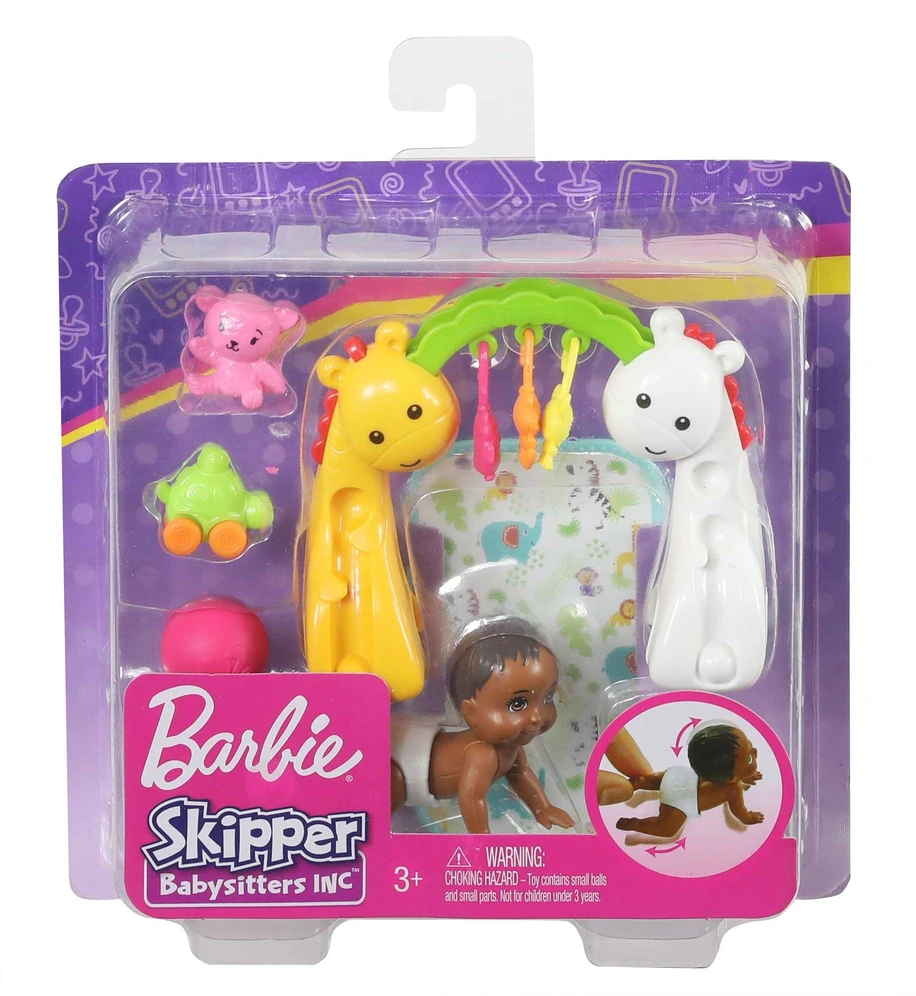 Lėlė kūdikis su priedais Barbie, 11d.