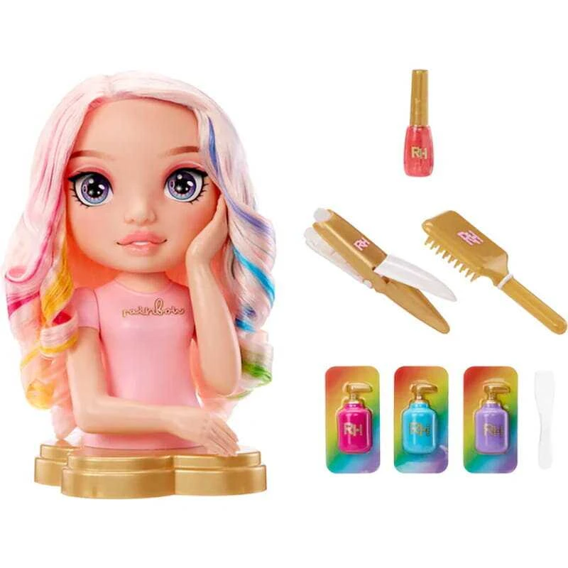 Rainbow High Styling Head plaukų formavimo lėlės modelis – rinkinys (120889/1)