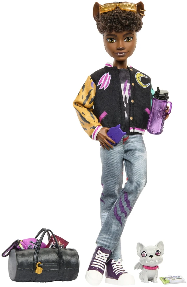 Mattel MONSTER HIGH lėlė – Klodas (HNF65)
