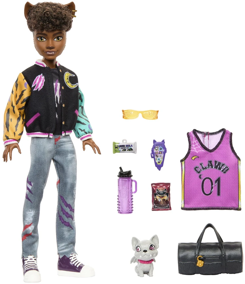 Mattel MONSTER HIGH lėlė – Klodas (HNF65)