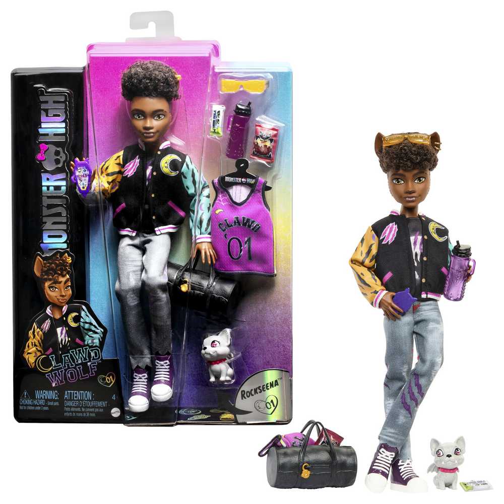 Mattel MONSTER HIGH lėlė – Klodas (HNF65)