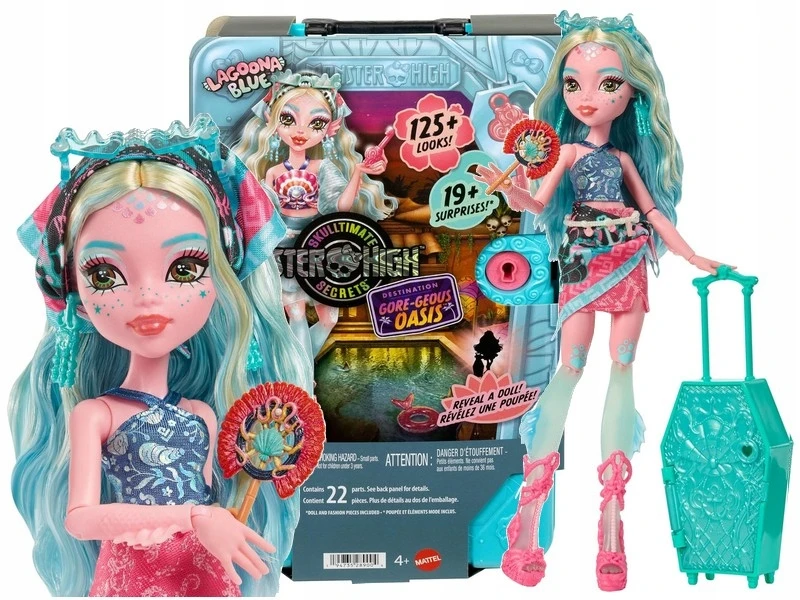 Mattel MONSTER HIGH SHULLTIMATE SECRETS Lagūnos rinkinys (JDR51)