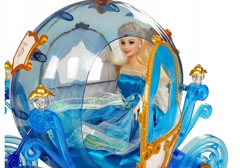 Lean Toys Lėlė su Karieta ir Arklio Komplektu