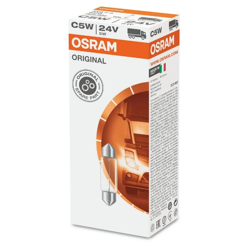 OSRAM Automobilinė lemputė 5W 24V CV8.5-8 1vnt