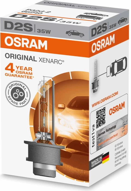 OSRAM Automobilinė lemputė XENON 35W P32D-2 D2S 1vnt