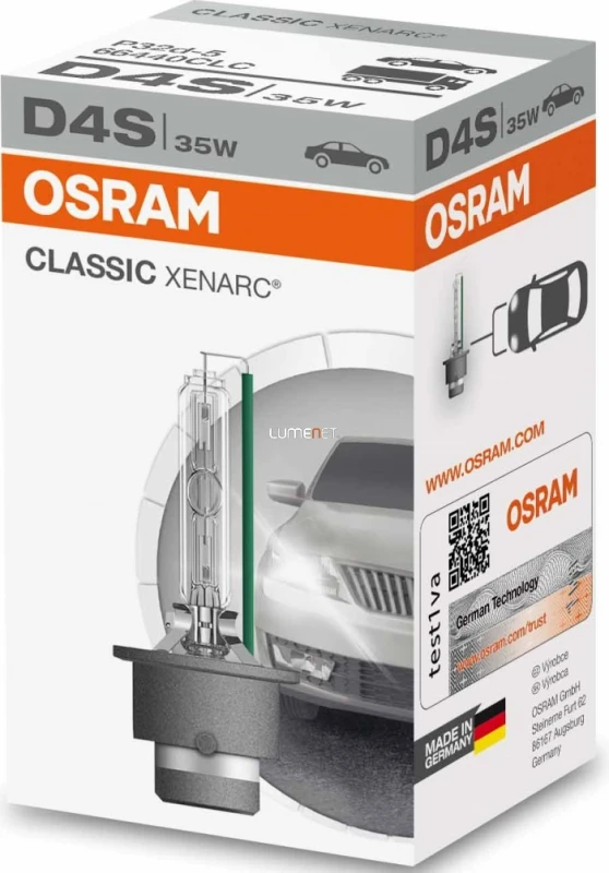 Lemputė OSRAM CLASSIC 35W 42V PK32d-5 Xenon D4S