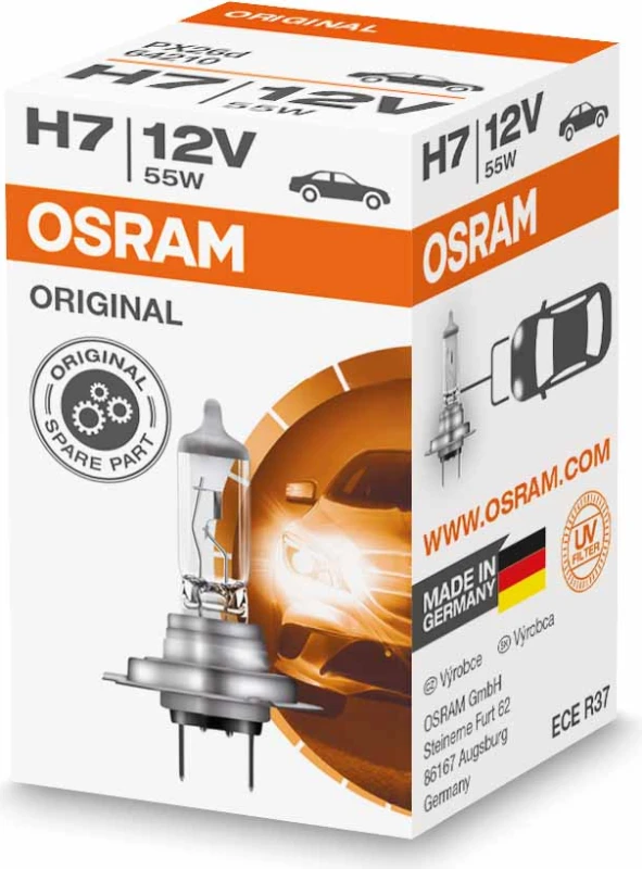 Emos Osram lemputė Original , H7, 55W, PX26d 64210