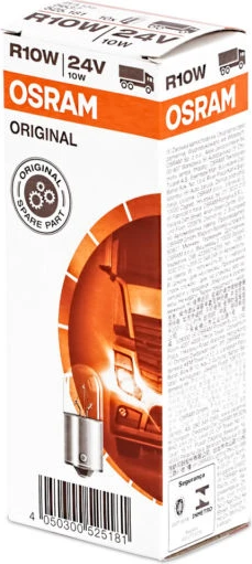 OSRAM Automobilinė lemputė 10W 24V BA15S 1vnt