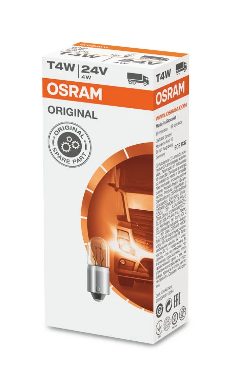 OSRAM Automobilinė lemputė 4W 24V BA9S 1vnt