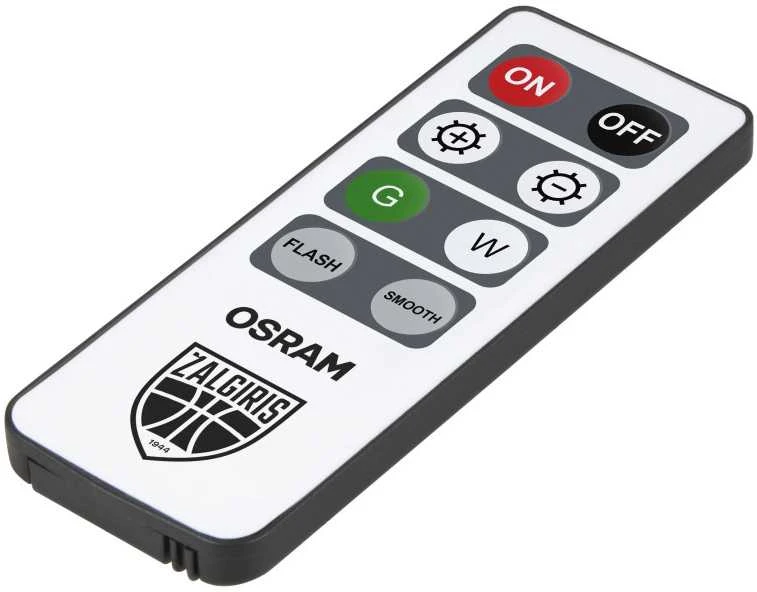 Osram 9,5W LED lemputė ŽALGIRIS EDITION, E27, 2700K/žalia šviesos sp., dimeriuojama