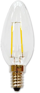4W LED COG lemputė V-TAC E14, žvakės formos, (6000K) šaltai balta