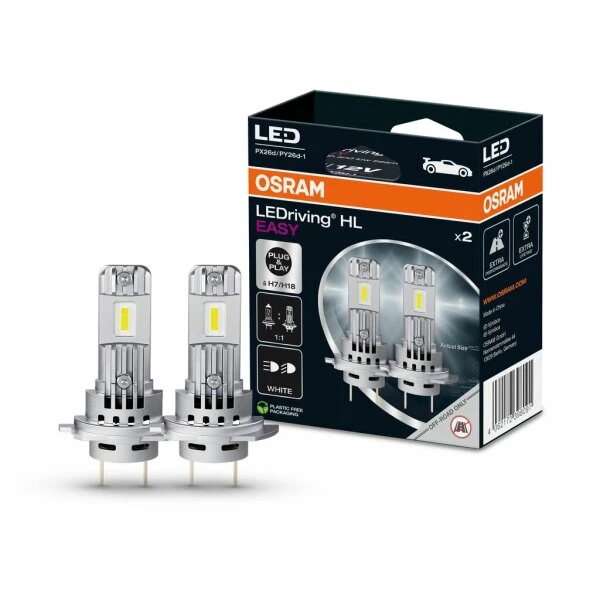 Lemputės OSRAM H7/H18 OFF-ROAD ONLY 16W 12V PX26D/PY26D-1