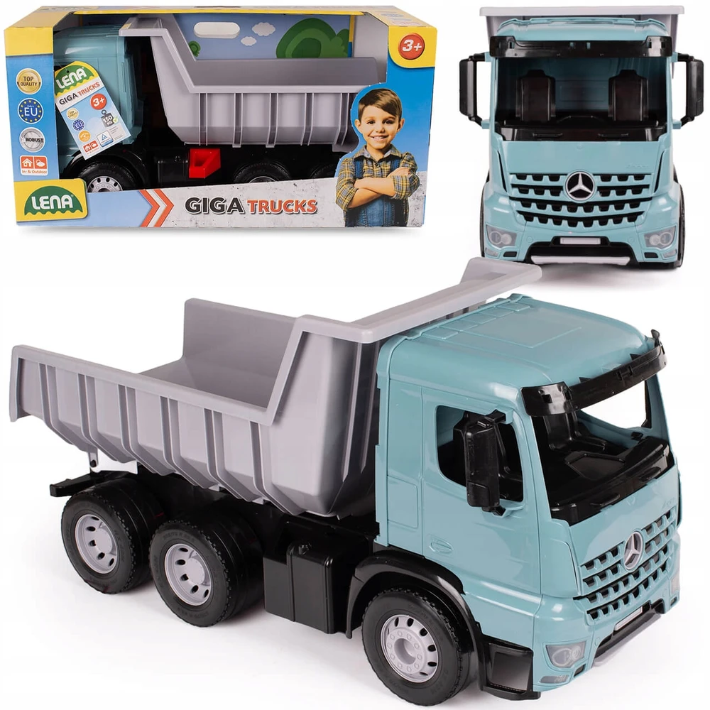 Lena Mercedes Arocs Gigant Xl 67cm - tvirta išvežamoji mašina, 150kg