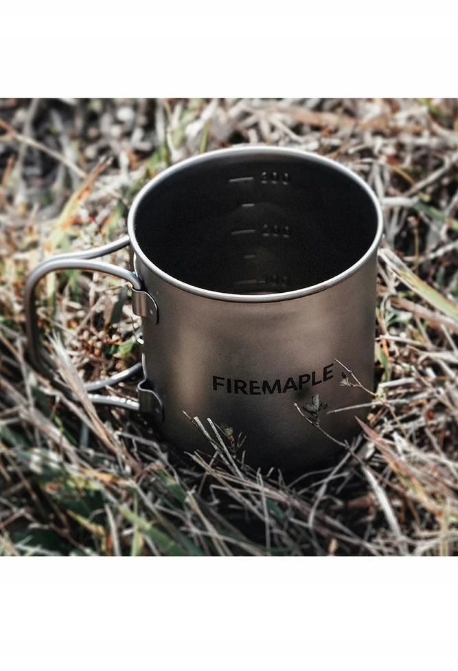 Lengvas puodelis su sulankstoma rankena Fire Maple