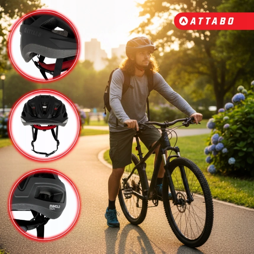 LENGVAS REGULIUOJAMAS UNISEX DVIRAČIO ŠALMAS ATTABO VIPER L UNIVERSAL, SKIRTA DVIRAČIO VAŽIAVIMAS