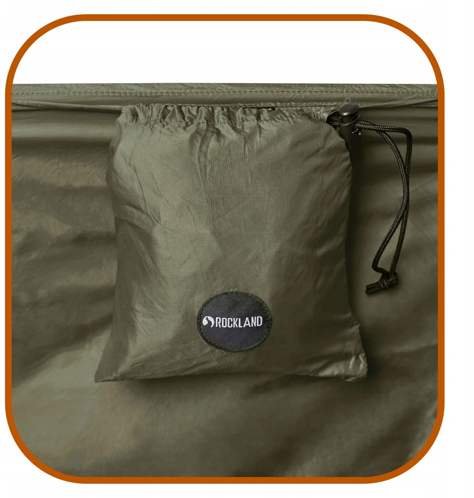 Rockland Canyon Single Ultralight – ultralengvas vienvietis hamakas Dark Žalias