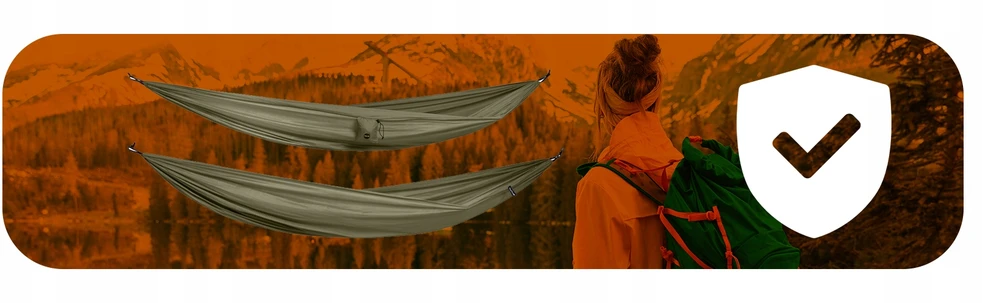 Rockland Canyon Single Ultralight – ultralengvas vienvietis hamakas Dark Žalias