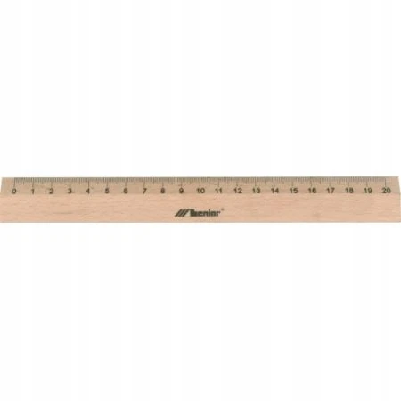 Leniar medinė liniuotė 16cm