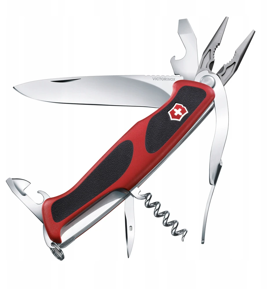 Lenktinis peilis Victorinox Ranger Grip 74