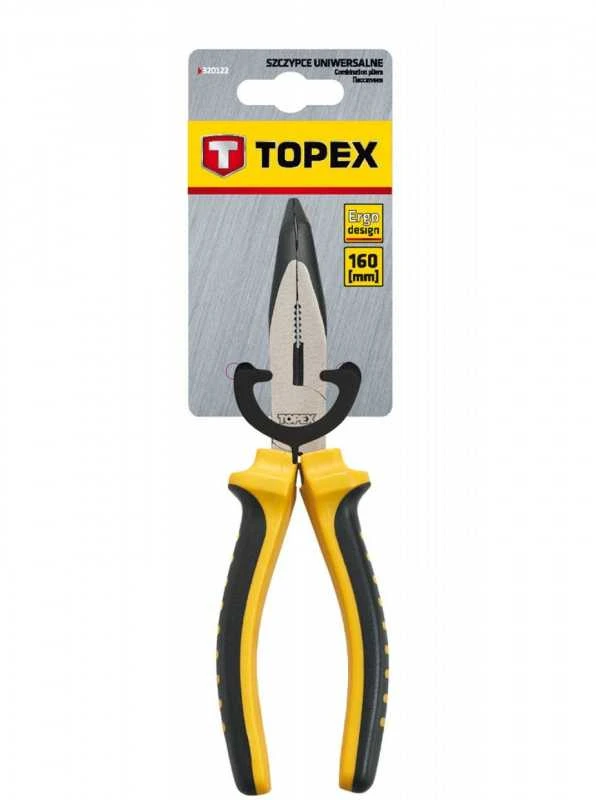 Replės, pailgintos lenktos 160mm. TOPEX 32D103