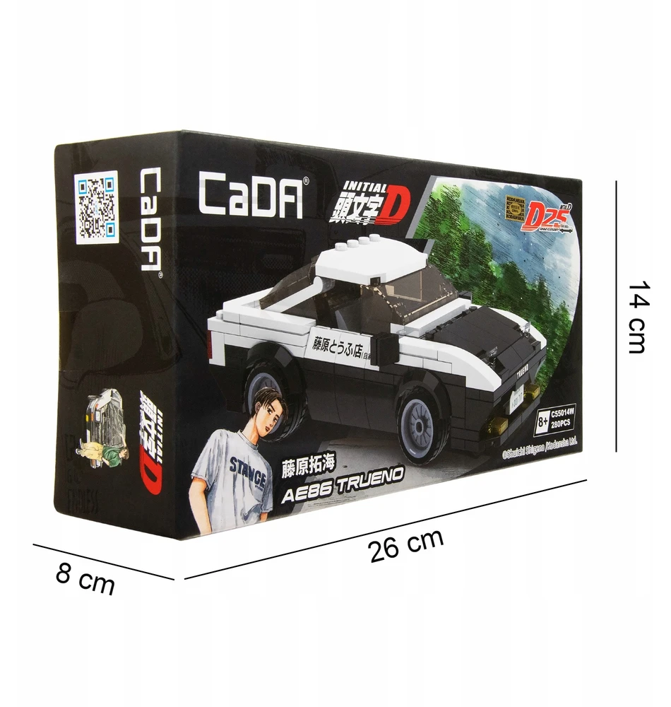 Lenktyninis automobilis AE86 Cada C55014W