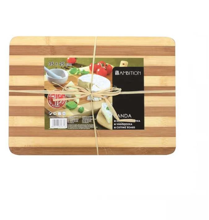Dajar Lentelė pjaustymo 35x25x2 cm Panda bambukas Ambition 62871