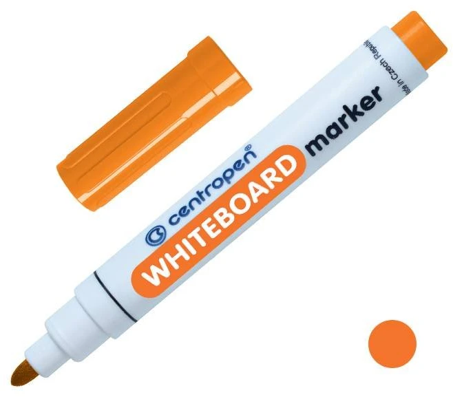 Lentos žymeklis Centropen, oranžinis, 2.5 mm, 10 vnt.