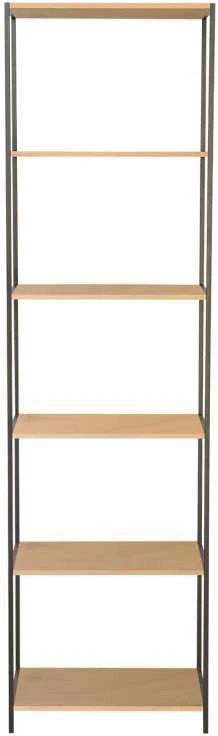 Home4You Lentyna HARPER 50x30xH180cm Juoda/Ruda
