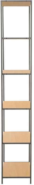 Home4You Lentyna HARPER 50x30xH180cm Juoda/Ruda