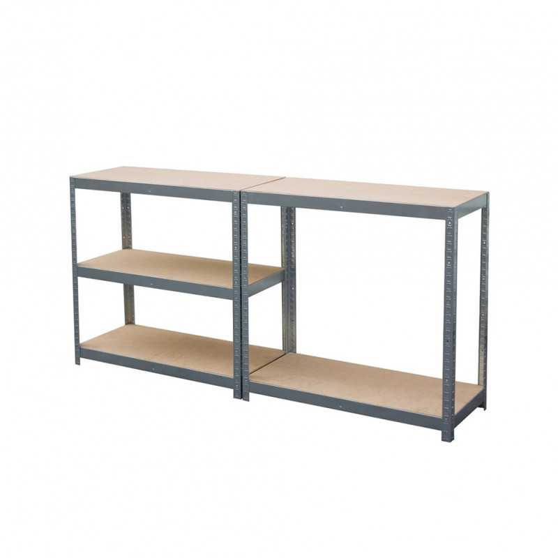 Geko Lentyna sandėliavimui 180x90x40 cm 5 lentynos max po 175 kg G10875