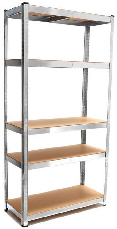 Geko Lentyna sandėliavimui 180x90x40 cm 5 lentynos max po 175 kg G10875
