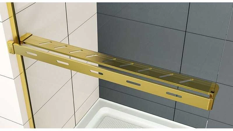 City Lentynėlė dušo sienelei RAVENA Gold