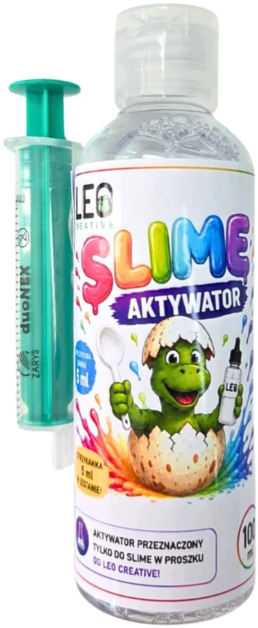 Leo Creative SLIME SET kvapioji avietė be klijų, „pasidaryk pats“ pudra 20 gleivių + aktyvatorius