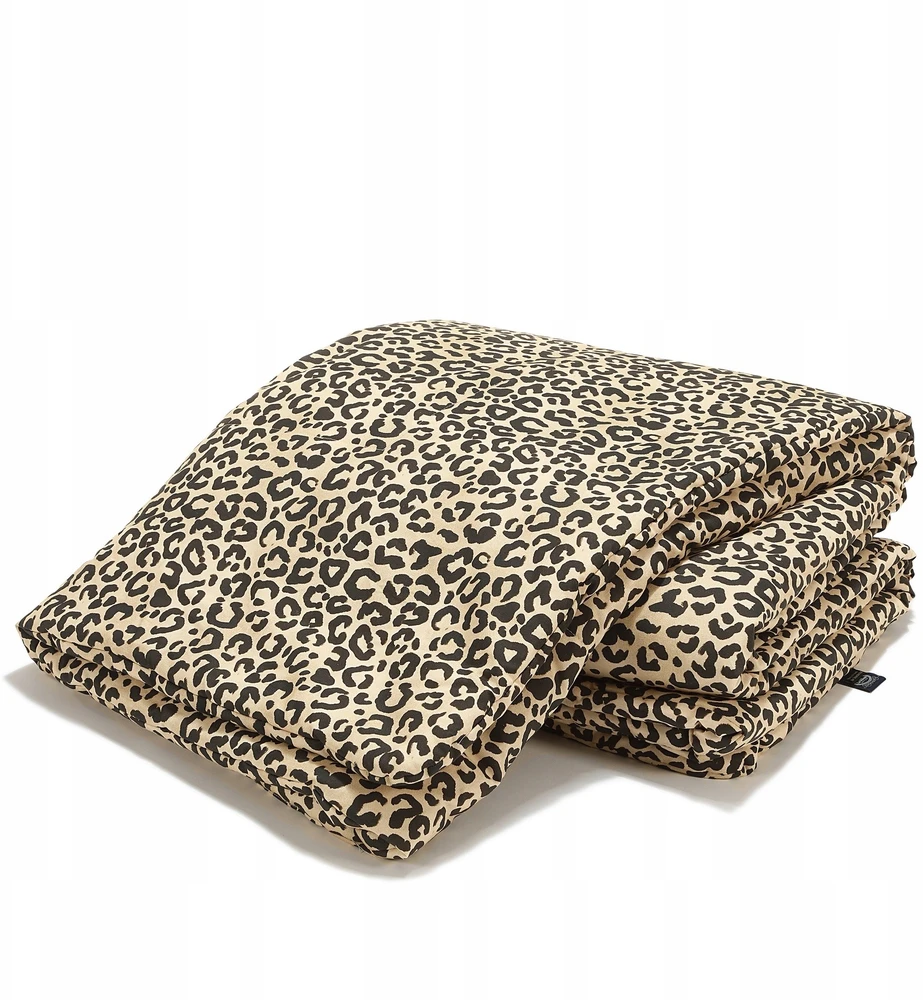 Leopard Kreminis Kołdra Bawełniana XL 150x200 cm by Lamparska La Millou