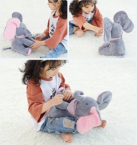Leopard MASKOTAS groja SINGING ELEPHANT MOVES EARS INTERACTIVE ELEPHANT