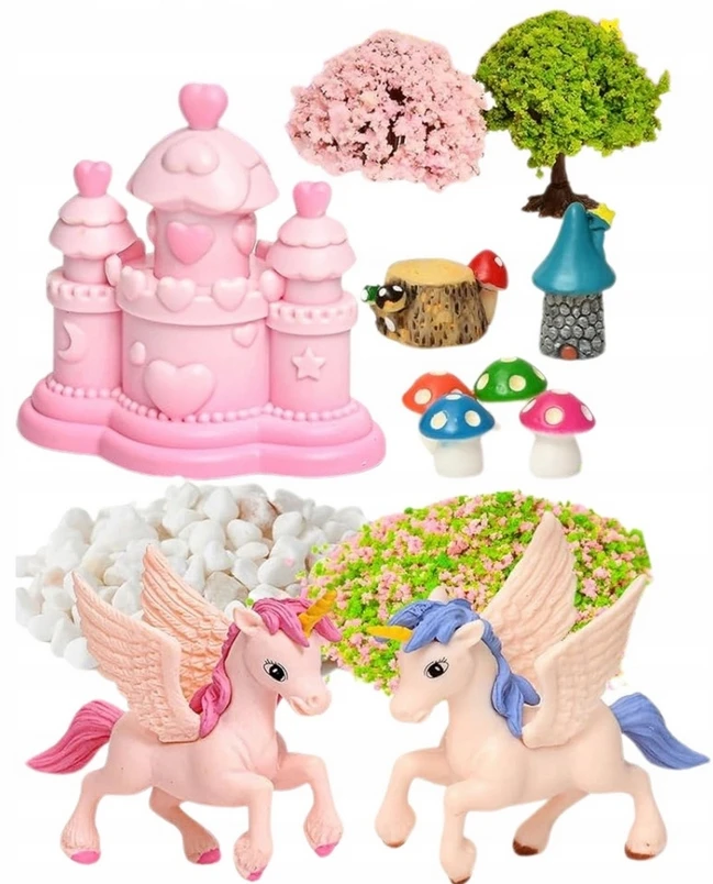 Leopard „Unicorn Creative Set Terrarium Night“ lempa su balso ir jutiklinio valdymo pulteliu