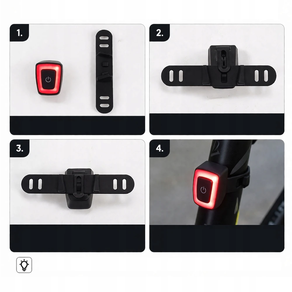 Lertz DVIRAČIO GALINIS LEMPAS USB LED ŠVIESA ĮKRAUJAMAS GALINGAS iki 56 valandų