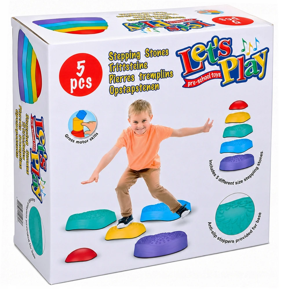sensorinis 5 dalių takelis eddy toys