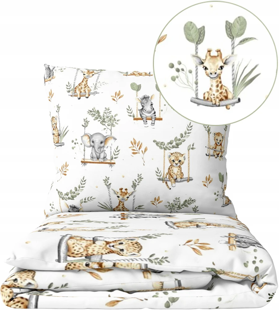 Letto 100% Medvilnės vaikiškos patalynės komplektas 120x160 cm
