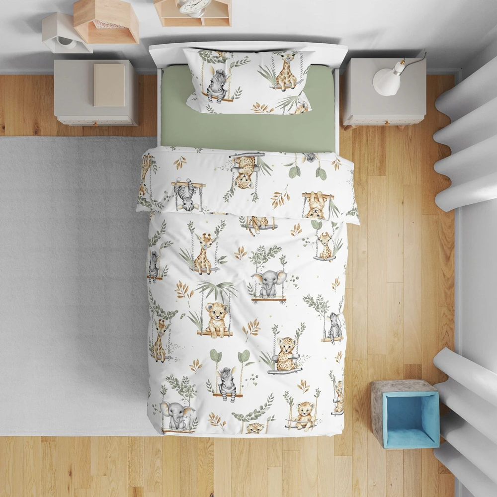 Letto 100% Medvilnės vaikiškos patalynės komplektas 120x160 cm
