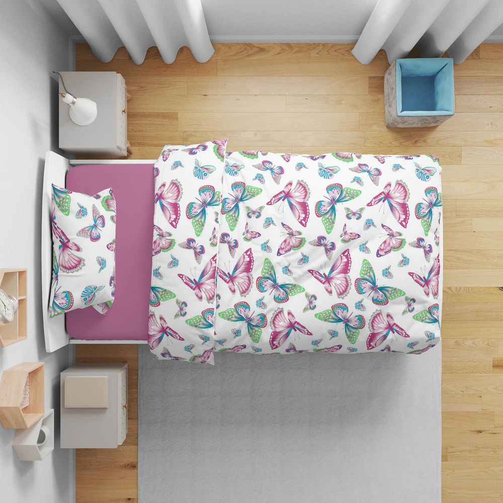 Letto Patalynė 120x160 + 50x60 DZIECIĘCA BAWEŁNIANA KOMPLET DLA DZIECI BAWEŁNA 2EL