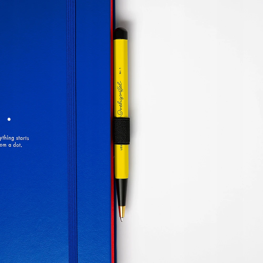 Leuchtturm1917 Drehgriffel Bauhaus tušinukas Mėlyna ir raudona