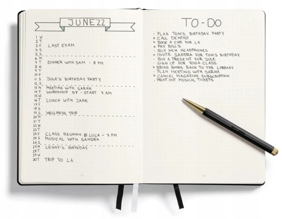 Leuchtturm1917 Drehgriffel No. 1 Bullet Journal tušinukas