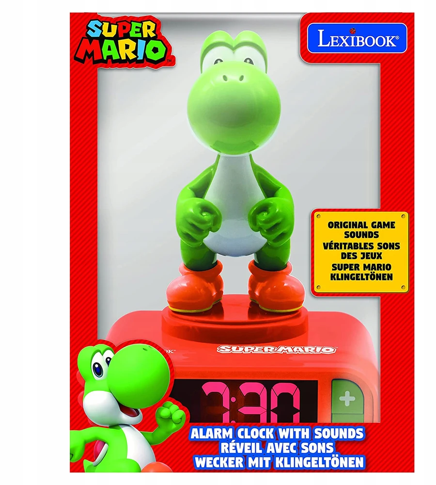 Lexibook budzik Super Mario su garsais